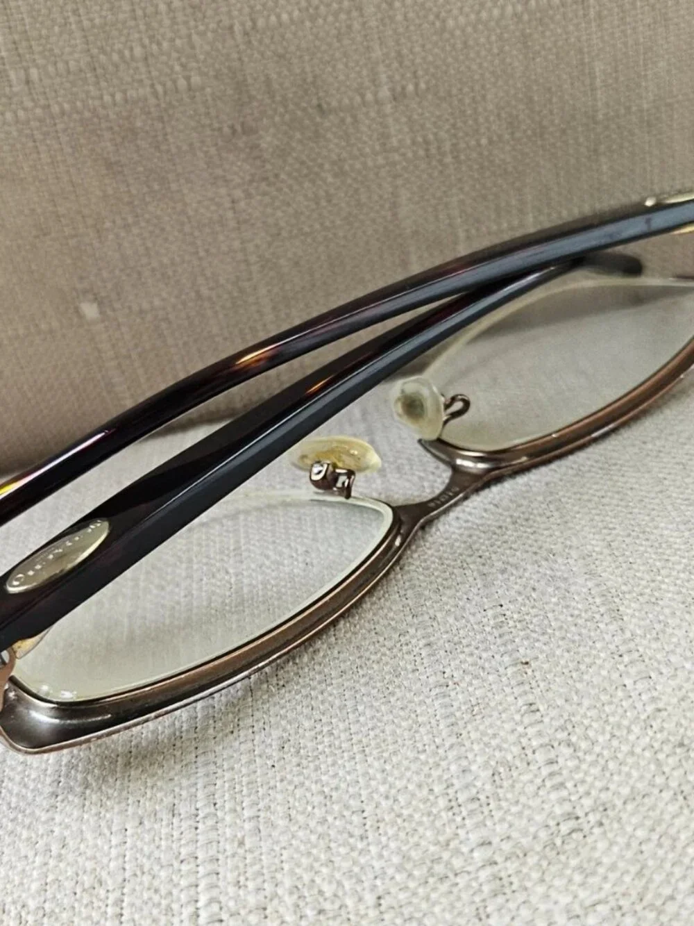 Coach Women Eyeglasses Frame Half Rim Eyewear Glasses HC5066 Satin Brown/Dark To